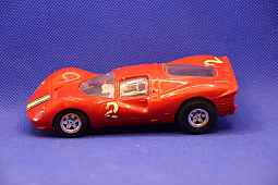 Slotcars66 Ferrari 330 P4 1/32nd scale Scalextric slot car #2 red - 